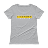 LIVE TRON - Ladies' Scoopneck T-Shirt