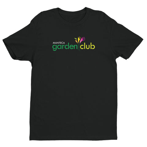Men's Short Sleeve T-shirt - BLACK - Manteca Garden Club