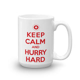 Keep Calm and Hurry Hard - Curling Mug