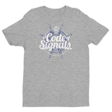 Code of Signals - Blue Logo Short sleeve men's t-shirt