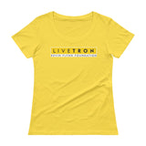 LIVE TRON - Ladies' Scoopneck T-Shirt