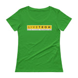 LIVE TRON - Ladies' Scoopneck T-Shirt